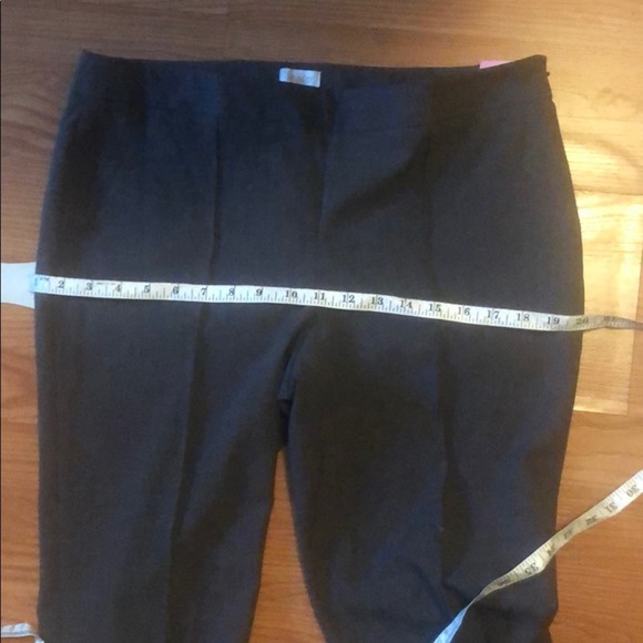 LAUNDRY BY SHELLI SEGAL Gray Side zip pants size 10 work wear ships same day - Picture 8 of 9